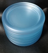 Szklane podkładki pod szklanki/kubki, 6 sztuk