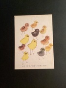 JÓZEF WILKOŃ - POCZTÓWKA - „WIELKANOC„ - 1965 rok