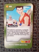 26. Dragon Ball Z - Yamcha - Karta kolekcjonerska 