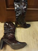 Włoskie Kozaki Vera Gomma Italy rozmiar  39