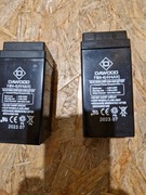 Akumulator żelowy UPS 4V 4,5Ah WAGI KASY ALARMY BEZOBSŁUGOWY MOCNY