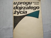 K.Jordan - U PRODU DOJRZAŁEGO ŻYCIA