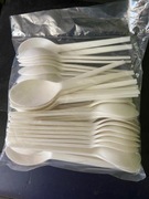 Mała Łyżeczka plastikowa biała 12.7cm