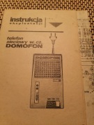 Instrukcja domofon Prl
