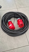 Kabel przedłużacz siłowy 20m 32A wtyk/gniazdo 4P