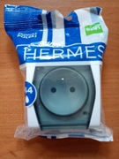 HERMES 2 gniazdo natynkowe pojedyńcze z uziemieniem 2P+Z IP44 1021-01