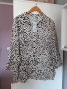 Koszula kremowa we wzory 44 Pepco