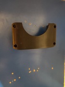 Uchwyt wieszak prostokątny na szlifierkę kątową 125 mm