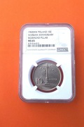 10 zł 1965 Kolumna Zygmunta  NGC  MS65