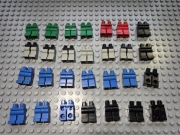 KLOCKI LEGO FIGURKI LUDZIKI NÓŻKI NOGI UNIKATOWE ELEMENTY  OD 1ZŁ LICYTACJA