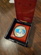 SREBNA MONETA AUSTRALIA'S BOX JELLYFISH 2011 1$