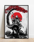 Plakat A3 42x30 Naruto - Obito Uchiha Y2K do pokoju