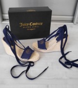 JUICY COUTURE koturny espadryle roz 41