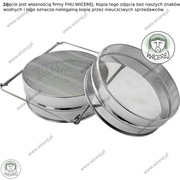 Sito do miodu płaskie podwójne śr. 20cm filtr do miodu cedzidło na miód