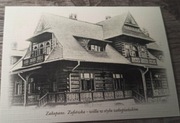 Zakopane - Zofiówka willa w stylu zakopiańskim