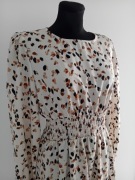 Sukienka rozmiar M beż camel brąz czarny 