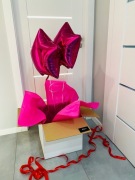 Balony z helem , cyfra balon napompowana 