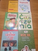 Zestaw 6 książek do nauki dla dzieci klasa 1-2