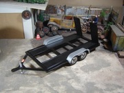 Przyczepa - laweta trailer Motor Max 1:18 bez pudła