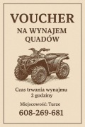 Voucher na wynajem Quadów 