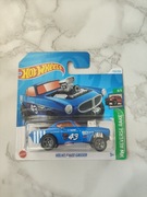 Hot Wheels HW reverse rake Volvo P1800 Gasser niebieski  MATTEL *