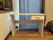 Białe biurko - używane