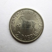 2 Dobras 1977 r.  Wyspy Św. Tomasza i Książęca