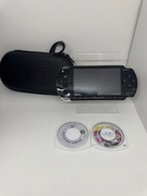Sony PSP Slim czarna + karta 128GB, 2 gry, etui i ładowarka