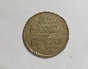 Moneta 10 Kroner - Norwegia 1995
