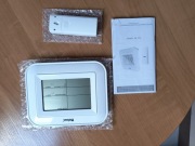 MEBUS Radiowa stacja pogodowa na baterie z czujnikiem zewnętrznym