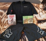 FOX spodenki rowerowe defend   36 +Enduro podręcznik+ koszulka endura XL