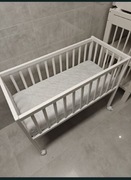 Łóżeczko na kółkach woodies bedside crib dostawka.