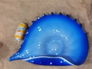 Patera muszla szkło Murano 