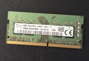 PAMIĘĆ RAM 8gb DDR4 SK HYNIX 8GB 1Rx8 PC4 2400T HMA81GS6AFR8N 1838