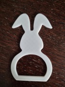 Serwetnik Wielkanocny "Zajączek" – Dekoracja 3D
