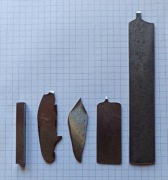 Nóż tokarski Mini przecinak Stalka zestaw 5 sztuk