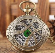 Zegarek kieszonkowy na łańcuszku metalowy 