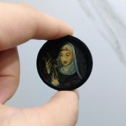 Miniatura Święta Rita + Psalm 3