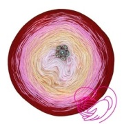 Motki Ombre Bawełna Akryl 3 Nitki 1000 m Magiczne Sploty