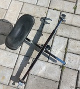 Regulowany zagłówek do wózka inwalidzkiego