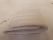 Nowa owijka opaska na rękę nogę kostkę wełna Merynos zapinana na rzep