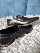 Wizytowe eleganckie półbuty mokasyny buty 38 24,5 