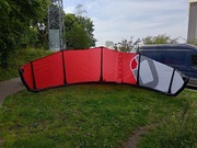 Latawiec kitesurfingowy Ozone Zephyr V7 17m czerwony