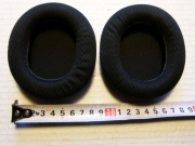 Nauszniki pady do słuchawek tkanina+skóra 9,5x8cm