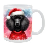 KUBEK Z PSEM Pudel duży  - PREZENT, PERSONALIZOWANY, 24HWYS