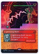 MTG Secret Lair: Lightning Bolt (1822 - Foil)