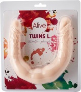 Dildo podwójne Alive Twins L