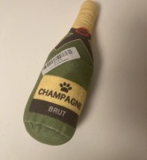 Zabawka dla psa w kształcie butelki szampana