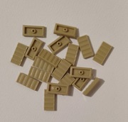 Klocek 2x1 średni beż - 20 szt.