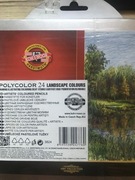 Kredki Polycolor 24 kol Koh-I-Noor Krajobraz